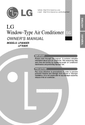 LG LP6000ER Owners Manual