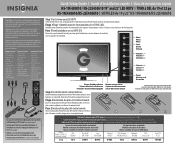 Insignia NS-22E430A10 Quick Setup Guide (English)