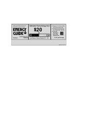 LG 58UH6300 Additional Link - Energy Guide