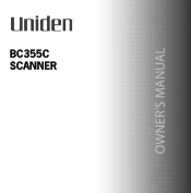 Uniden BC355C English Owners Manual