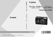 Canon PowerShot SD990 IS Black User Manual