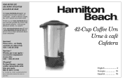 Hamilton Beach 30858011 User Guide