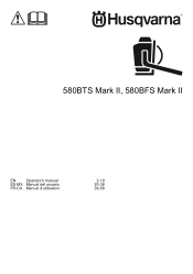 Husqvarna 580BTS Mark II Owner Manual