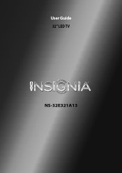 Insignia NS-32E321A13 User Manual (English)