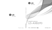 LG LGAX8370 Owners Manual