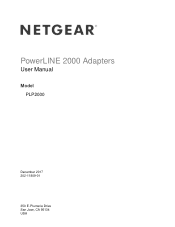 Netgear PLP2000 User Manual