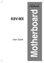 Asus K8V-MX-UAYZ K8V-MX User's Manual for English Edition