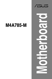 Asus M4A785-M User Manual