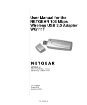 Netgear WG111T-100NAR User Manual