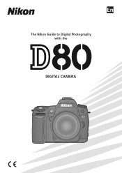 Nikon 25412 D80 User's Manual