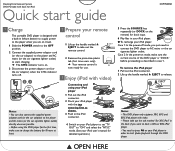 Philips DCP850 Quick start guide