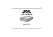 Asus CRW-5232AS User Guide