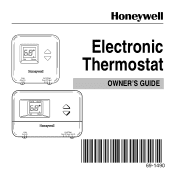 Honeywell T8411R Owner's Manual