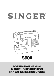 Singer S900 INSPIRATION Instruction Manual