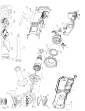 Dewalt DCG412B Parts Diagram