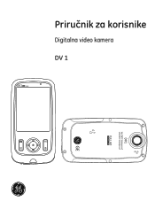 GE DV1 User Manual (Croatian)