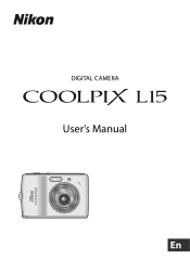 Nikon L15  L15 User's Manual