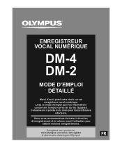 Olympus DM-2 DM-4 Mode d'emploi d賡ill瞨Fran栩s)