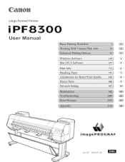 Canon imagePROGRAF iPF8300 iPF8300 User Manual ver.1.20