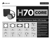 Corsair Hydro H70 Installation Guide