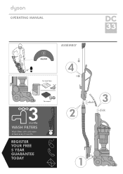 Dyson DC33 Multi Floor Operation Manual