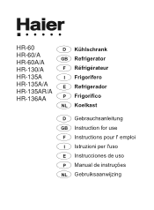 Haier HR-60A User Manual