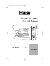 Haier RTC1700SS User Manual