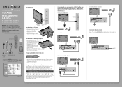 Insignia NS-46L550A11 Quick Setup Guide (Spanish)