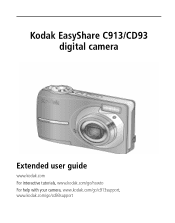 Kodak 9.2MP Extended user guide