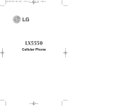 LG LX5550 User Guide