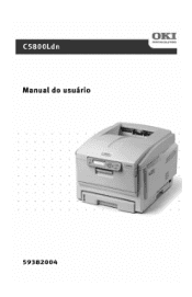 Oki C5800Ldn Guide: User's, C5800Ldn (Portuguese Brazilian)