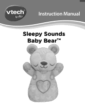 Vtech Sleepy Sounds Baby Bear User Manual