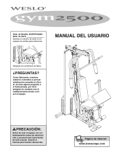 Weslo Gym 2500 Spanish Manual