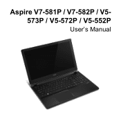 Acer Aspire V7-581 User Manual