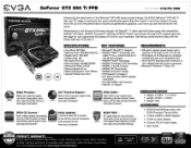 EVGA GeForce GTX 550 Ti FPB PDF Spec Sheet
