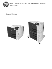 HP Color LaserJet Enterprise CP5525 Service Manual