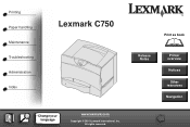 Lexmark 13P0000 Online Information