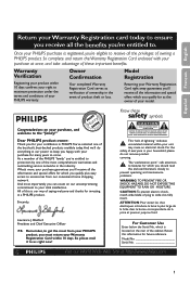 Philips 50FD9955 User manual