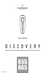 Plantronics DISCOVERY 665 User Guide