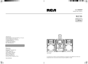 RCA RS2135i/RS2135iB RS2135i Product Manual