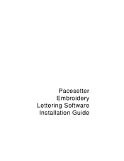Brother International ELS Lettering Installation Guide - English
