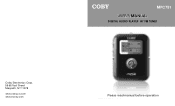 Coby MP-C751 User Manual