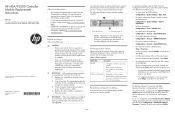 HP MSA 2040 HP MSA/P2000 Controller Module Replacement Instructions (718625-001, June 2013)