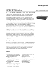 Honeywell HRDP8D500 Specifications