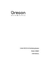Oregon Scientific WS907 User Manual 2