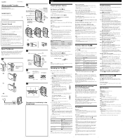 Sony M-850V Operating Instructions  (primary manual)