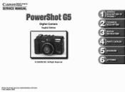 Canon PowerShot G5 Service Manual