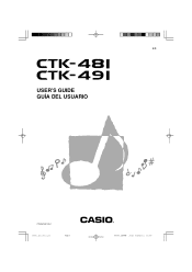 Casio CTK-491 User Guide