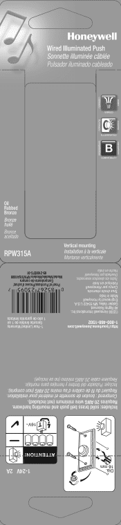 Honeywell RPW315A1009/A Owner's Manual