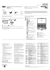 Lenovo ThinkPad S540 (English) Safety, Warranty, and Setup Guide